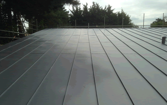 ElC zinc roofing